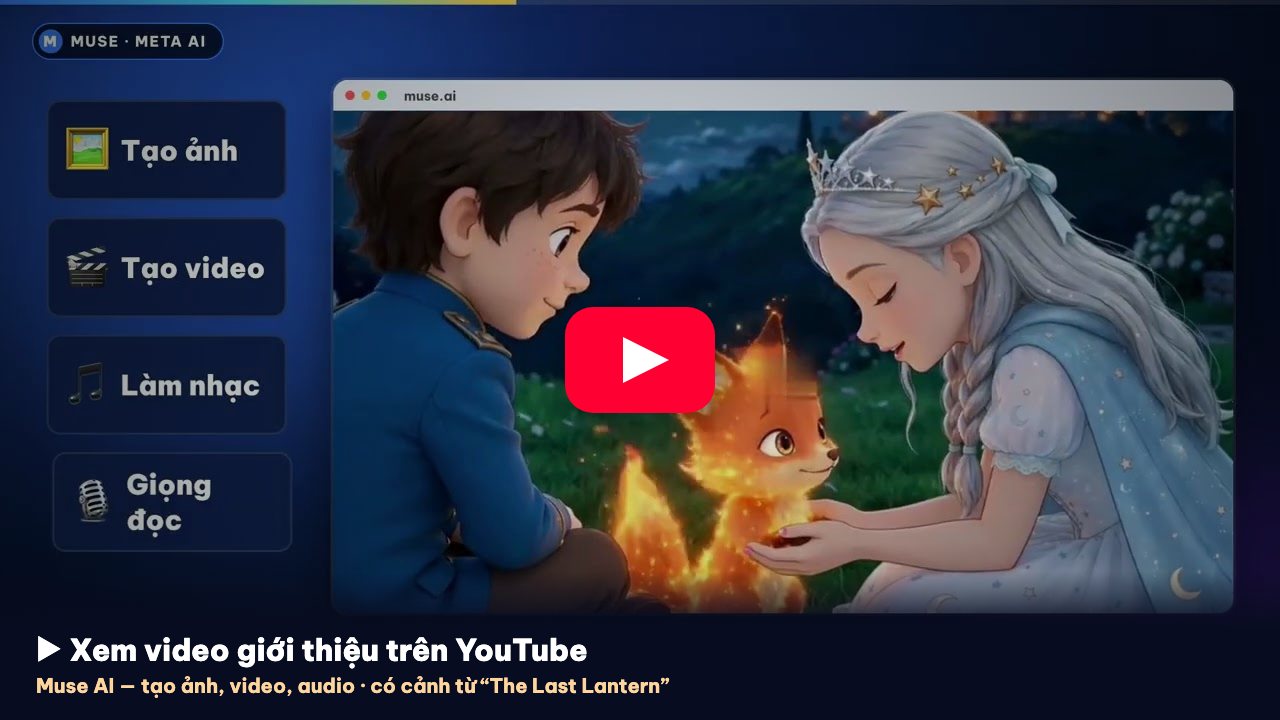 Video giới thiệu Muse AI